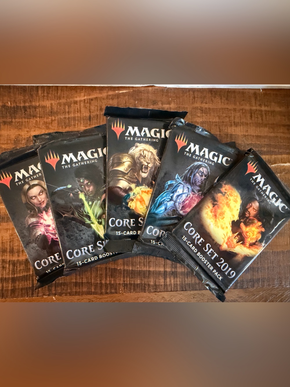 Magic: The Gathering Core Set 2019 booster packs #mtg #collectible